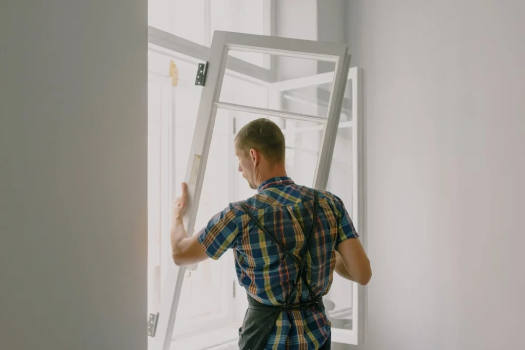 Double Glazed Window Installation